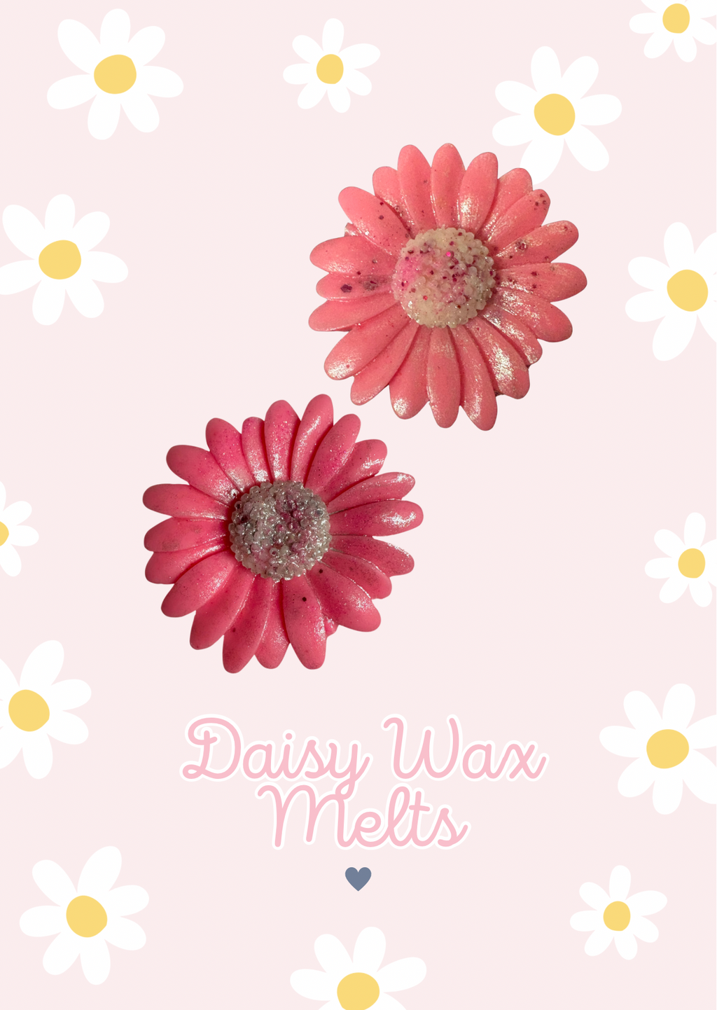 Daisy wax melt shapes